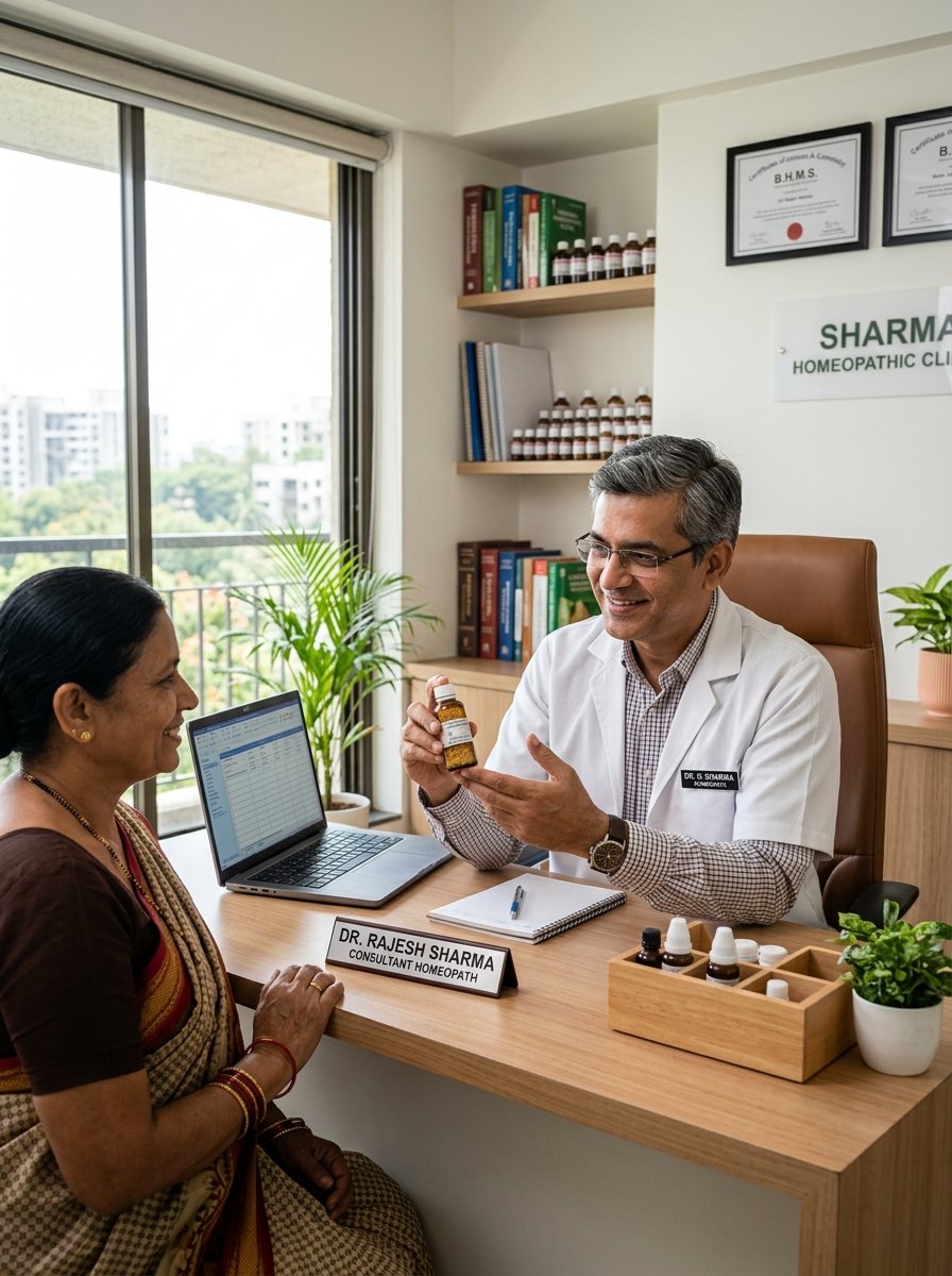 Dr Selvakumar non surgical homeopathy consultation